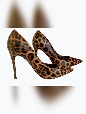 ALDO Stessy Leopard Print Pointed Toe Pumps - Size 9